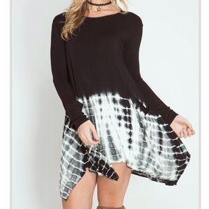 Tye-Dye tunic dress W/ Pockets